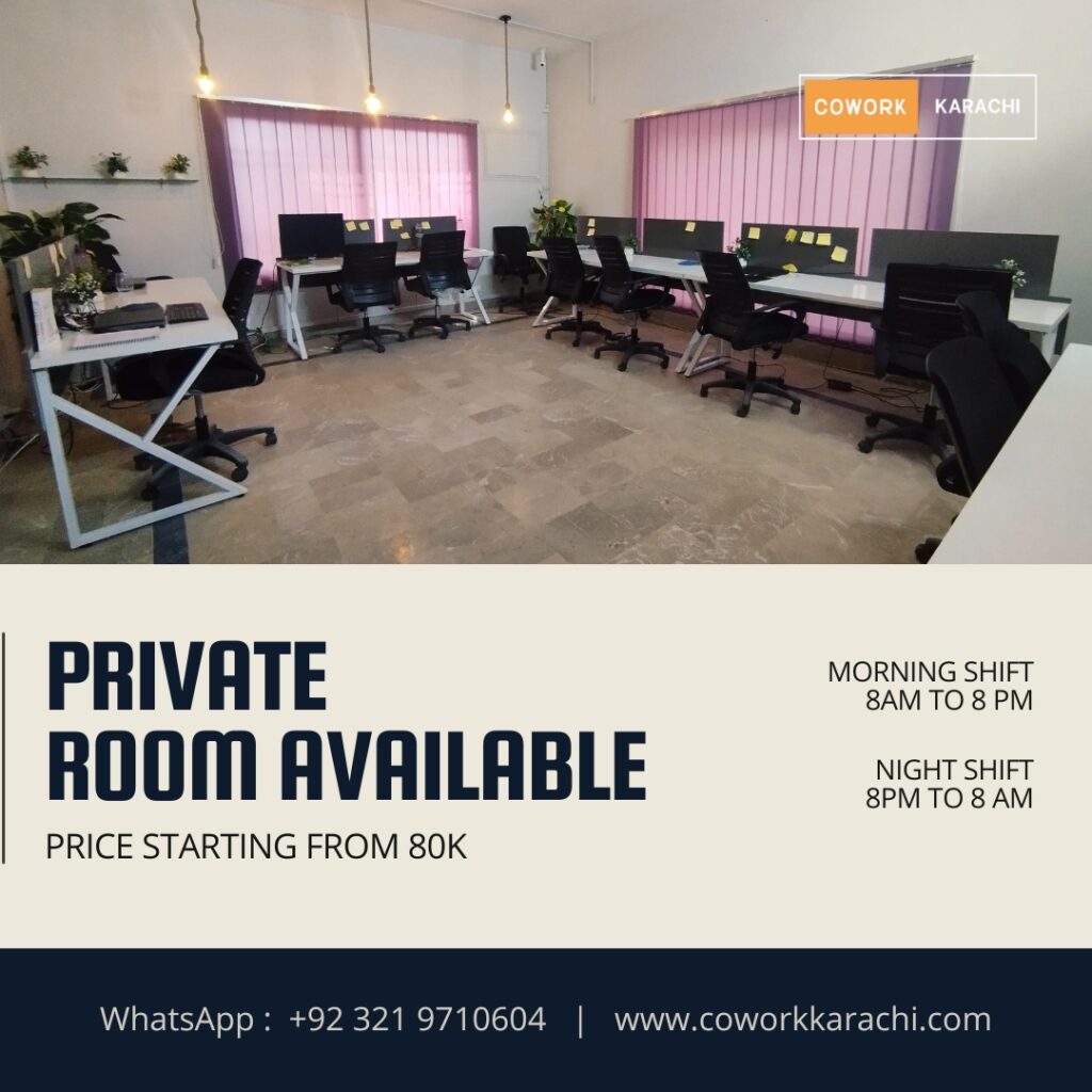 best co work space office in karachi updated