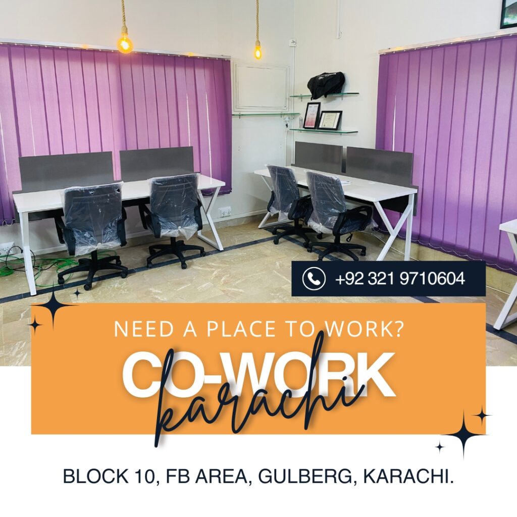 co working space office in karachi updated